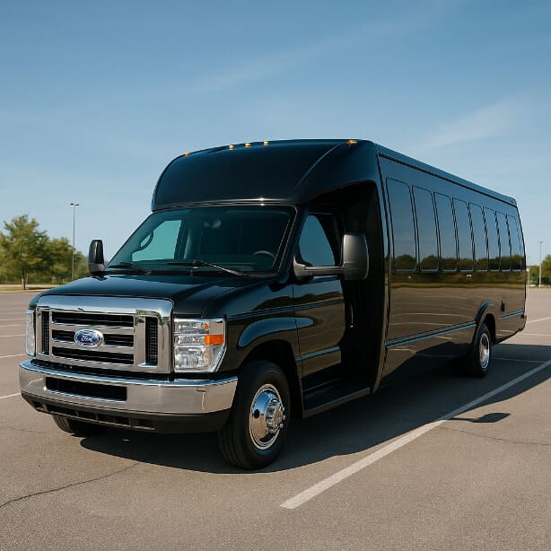Charter Bus Rental Waco 18 Passenger Minibus