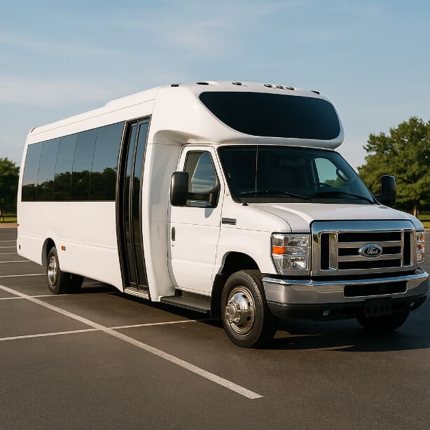 Charter Bus Rental Waco 20 Passenger Minibus